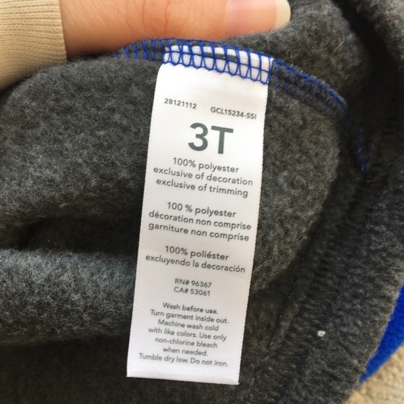 Oshkosh B'gosh The Genuine Article Quarter Zip Sweatshirt - Picture 5 of 5